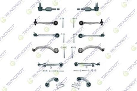 VW К-кт важелів 20mm +тяги стаб.+наконечн. Audi A4,A6 1.8-6.0,Passat 96- TEKNOROT A-555