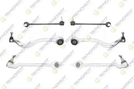 BMW К-кт передній підвіски (4 важеля + 2тяги стаб.) E39 96- TEKNOROT B-415