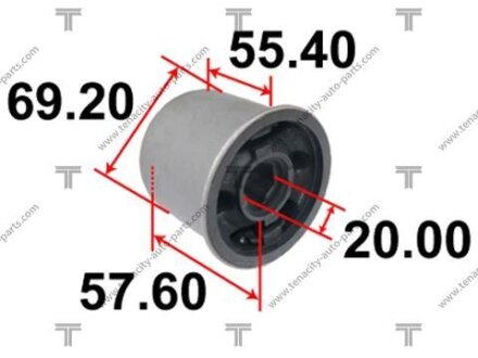 Сайлентблок переднего рычага задний R HONDA CR-V 06-11 TENACITY AAMHO1064
