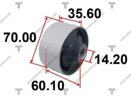 Сайлентблок рычага hyundai (09-) ix35 TENACITY AAMHY1009
