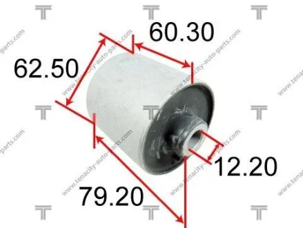Сайлентблок рычага mazda mazda 6 02-08 TENACITY AAMMA1020