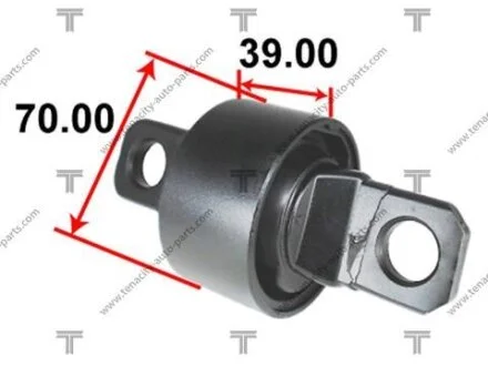 САЙЛЕНТБЛОК Задний продольн рычаг GS1D28250C, GS1D28250B, GS1D28200C, GS1D28200B, GS1D28250, GS1D28200 TENACITY AAMMA1035