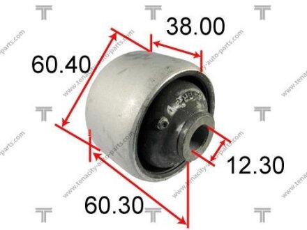 Сайлентблок рычага nissan a32 cefiro 2.0, 3.0 94-98 TENACITY AAMNI1003