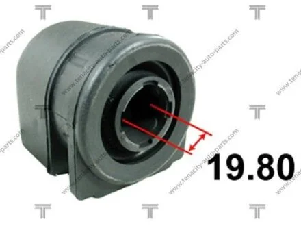 Сайлентблок переднього важеля задній L = R TENACITY AAMNI1013