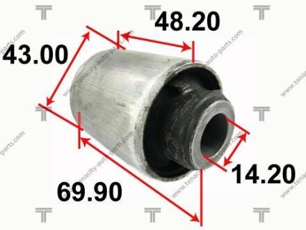 Сайлентблок рычага,передний переднего TENACITY AAMNI1049