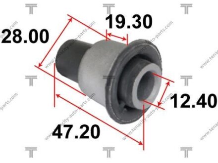Сайлетблок рычага крепления переднего подрамника TENACITY AAMNI1076