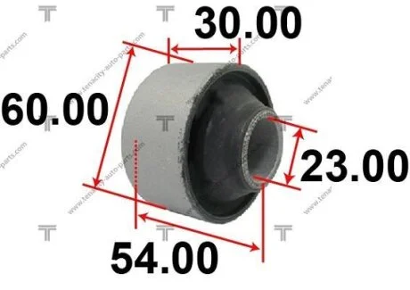 Сайлентблок рычага toyota exsior 1.6, 2.0 94-97 TENACITY AAMTO1003