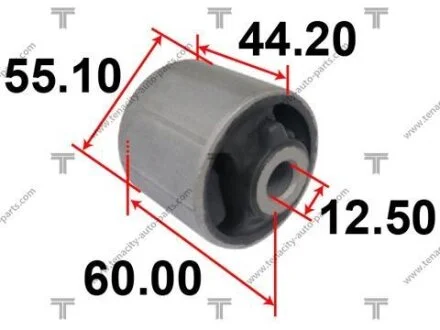 Сайлентблок рычага toyota (90-99) tercel TENACITY AAMTO1010