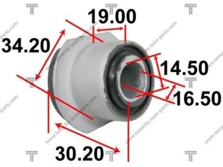 Втулка рейки рулевой toyota land cruiser. TENACITY AAMTO1113