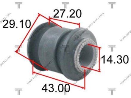 Сайлентблок рычага toyota camry 2.0, 2.4, 3.0 01-06 TENACITY AAMTO1121