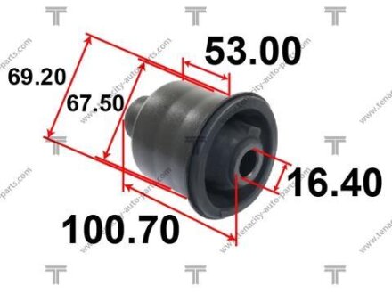 Сайлентблок балки задней TENACITY AAMTO1147