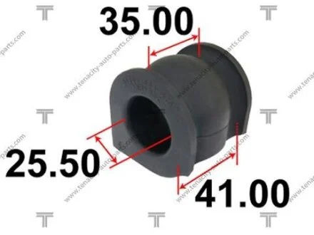 Втулка стабілізатора гумова TENACITY ASBHO1011