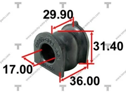 Втулка стабилизатора TENACITY ASBHO1021