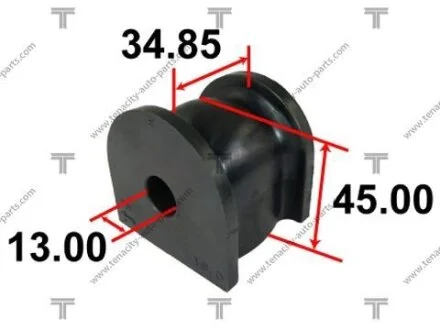 Втулка заднього стабілізатора HONDA ACCORD 08- TENACITY ASBHO1031