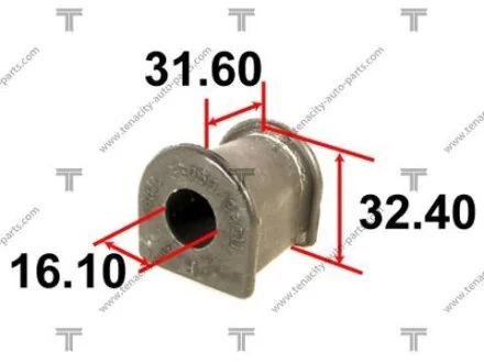 Втулка переднього стабілізатора TOYOTA CAMRY 2.2/3.0 96-01 TENACITY ASBTO1011