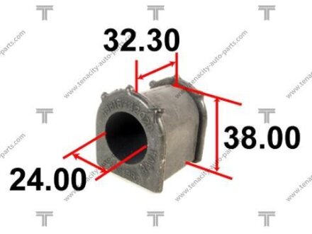 Втулка стабилизатора toyota rav4 1.8, 2.0 94-00 TENACITY ASBTO1017