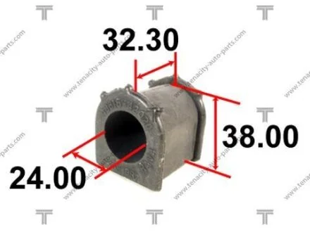 Втулка стабилизатора toyota rav4 1.8, 2.0 94-00 TENACITY ASBTO1017