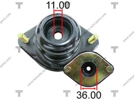 Опора амортизатора nissan k11 march 1.3 92-03 TENACITY ASMNI1001