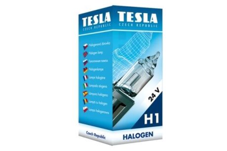 Лампа автомобільна галогенна Н1 24В/70Вт TESLA B10102