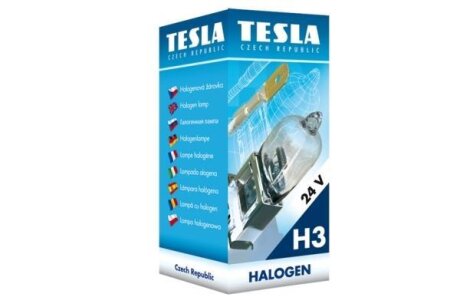 Лампа автомобільна галогенна Н3 24В/70Вт TESLA B10302