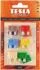 Предохранитель Евро (к-т 12 шт. 5A, 7,5A, 10A, 15A - 2 шт., 20A - 2 шт., 25A - 2 шт., 30A - 2 шт., 40A) TESLA F 214 (фото 1)
