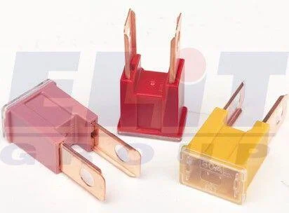 Предохранитель (картридж / папа) (японские авто) 80A (черный) TESLA FJ14 80A