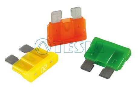 Запобіжник (Предохранители ATO 25A) TESLA FT 25A.50