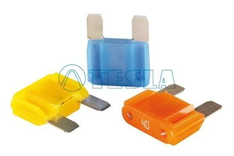 Предохранитель (макси/maxi) (плоский) (50A / красный) TESLA FX 50A.10