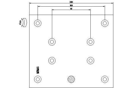 19505/19112 ст (15,5) накладки тормозные TEXTAR 1950505