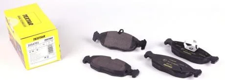 OPEL Тормозные колодки пер.Astra 91-,Vectra 88- TEXTAR 2054701