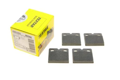 Комплект гальмівних колодок TEXTAR 2061005