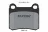 Комплект гальмівних колодок з 4 шт. дисків TEXTAR 2068701 (фото 1)