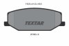Тормозные колодки дисковые SUZUKI JIMNY/SAMURAI 81- 1.0-1.9 пер. TEXTAR 2114202 (фото 1)