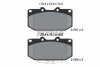 Колодки тормозные SUBARU IMPREZA 00- перед. TEXTAR 2130701 (фото 1)