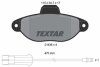 Комплект тормозных колодок, дисковый тормоз TEXTAR 2143603 (фото 1)