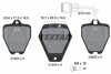 AUDI Тормозные колодки передние A8 2.5TDI-3.7 -02 TEXTAR 2145201 (фото 1)