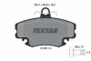 Колодки тормозные RENAULT LOGAN перед. (с противошумной пластиной Q+) TEXTAR 2146306 (фото 1)