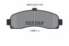 Тормозные колодки дисковые TEXTAR 2162601 (фото 1)