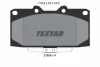 Колодки гальмівні дискові, комплект TEXTAR 2185401 (фото 1)