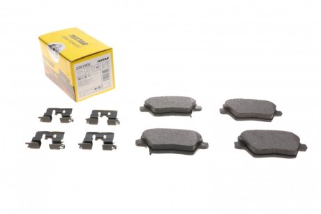 Колодки тормозные HYUNDAI/KIA i30/CEED 16- (с противошумной пластиной Q+) зад. TEXTAR 2267501