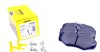 Колодки тормозные NISSAN/OPEL/RENAULT/VAUXHALL PRIMASTAR перед. (с противошумной пластиной Q+) TEXTAR 2309902 (фото 1)