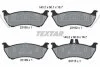 Комплект гальмівних колодок задн, MERCEDES M (W163) 2.3-4.3 02.98-06.05 TEXTAR 2319002 (фото 1)
