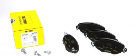 Тормозные колодки дисковые FORD MONDEO пер. (с противошумной пластиной Q+) TEXTAR 2327904