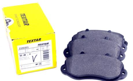 Комплект гальмівних колодок передн, OPEL MOVANO A RENAULT MASTER II 1.9D-3.0D 07.98- TEXTAR 2330201