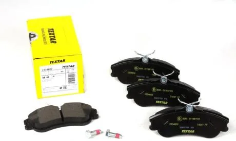 Комплект тормозных колодок, дисковый тормоз TEXTAR 2334602