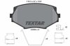 Гальмiвнi колодки, к-кт. (Колодки тормозные дисковые, к-кт.) TEXTAR 2335404 (фото 1)