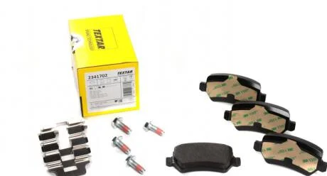 Гальмiвнi колодки, к-кт. (Колодки тормозные дисковые, к-кт.) TEXTAR 2341702