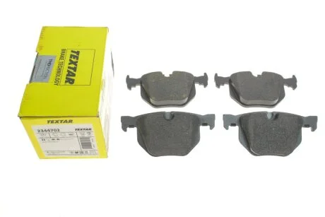 Колодки тормозные BMW 7(E65) 02- задн. (с противошумной пластиной Q+) TEXTAR 2344702