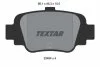 NISSAN гальмівні колодки задні MICRA K11 92- TEXTAR 2345401 (фото 1)