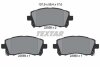 Тормозные колодки дисковые SUBARU FORESTER/IMPREZA/LEGACY/OUTBACK пер. TEXTAR 2355802 (фото 1)